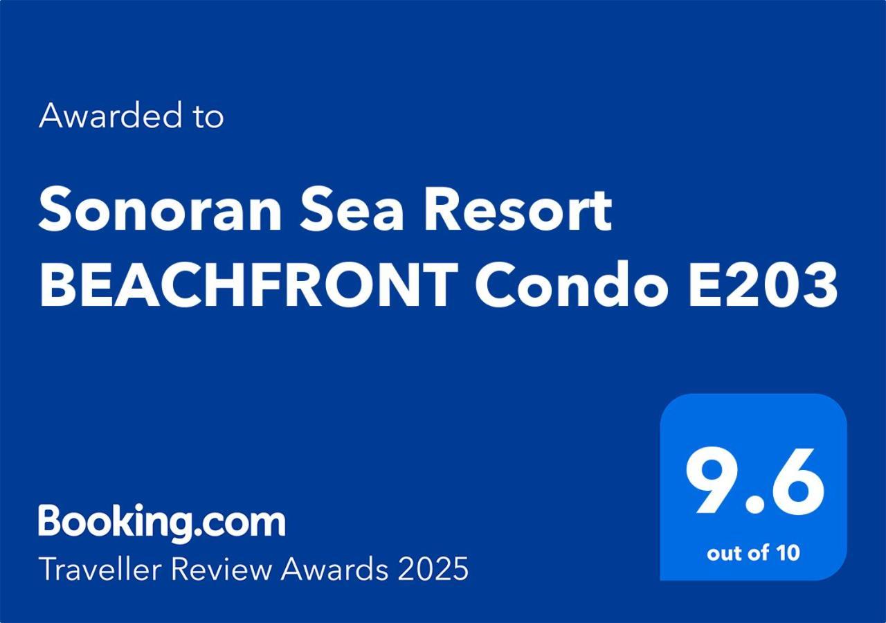 Sonoran Sea Resort Beachfront Condo E203 푸에르토페나스코 외부 사진